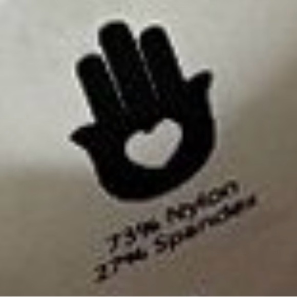 Spiritual Gangster NWOT Track Tight w/rainbow stripe - Picture 4 of 4